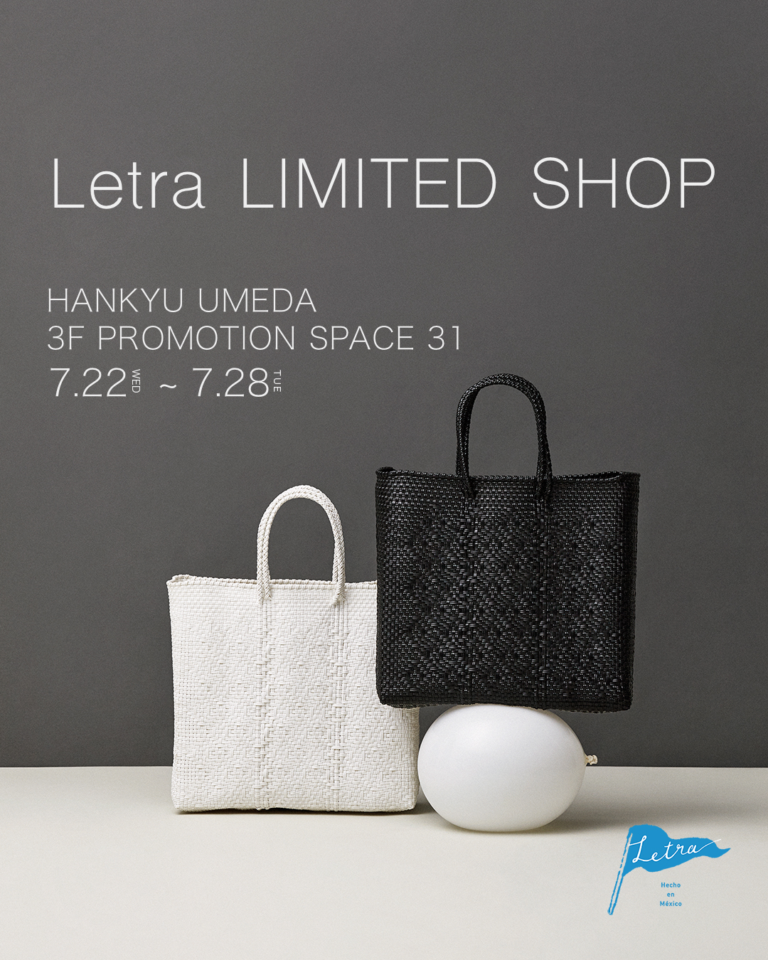Letra Limited Shop 阪急梅田 OPEN！