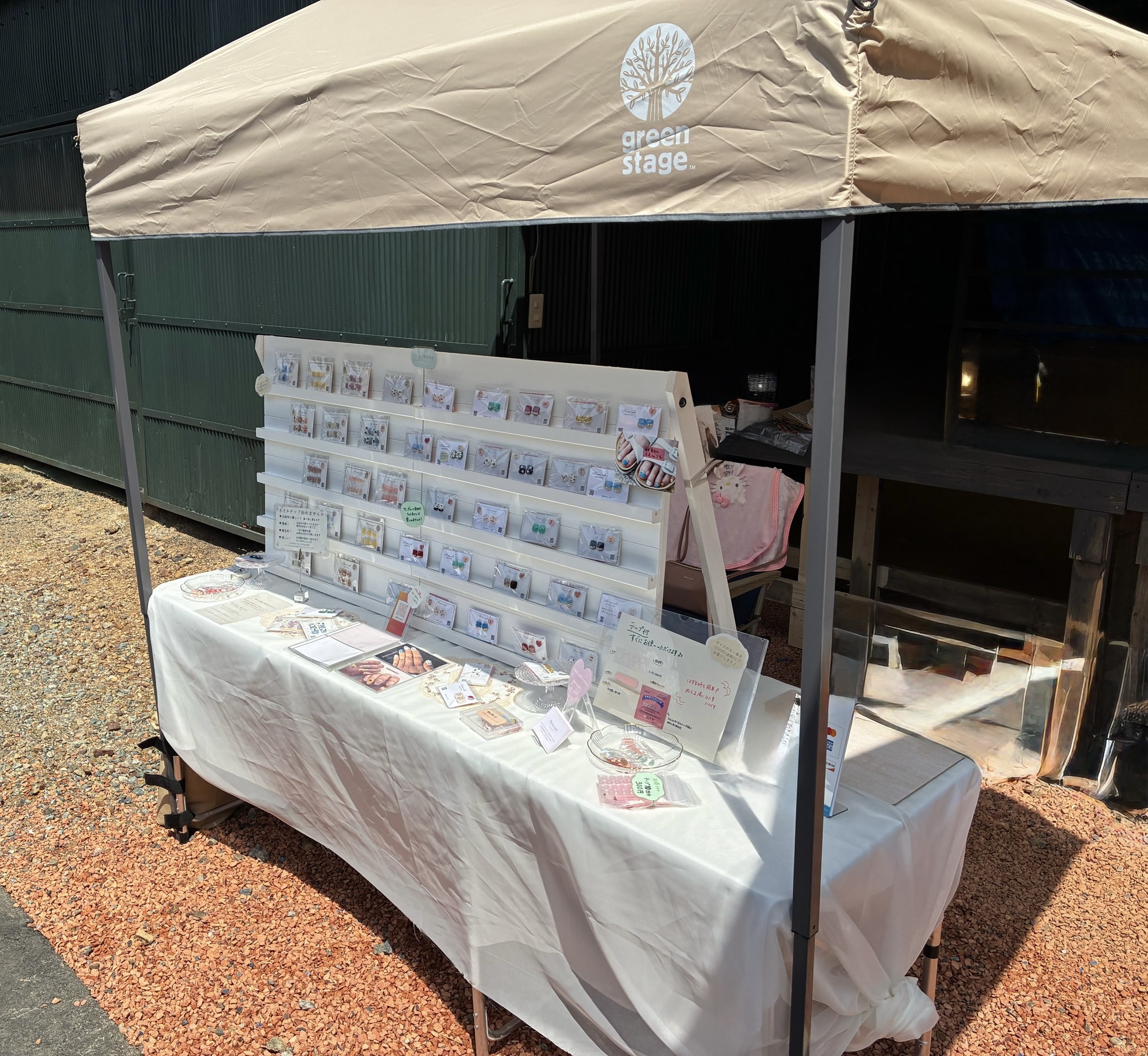 マルシェ初出店🌼