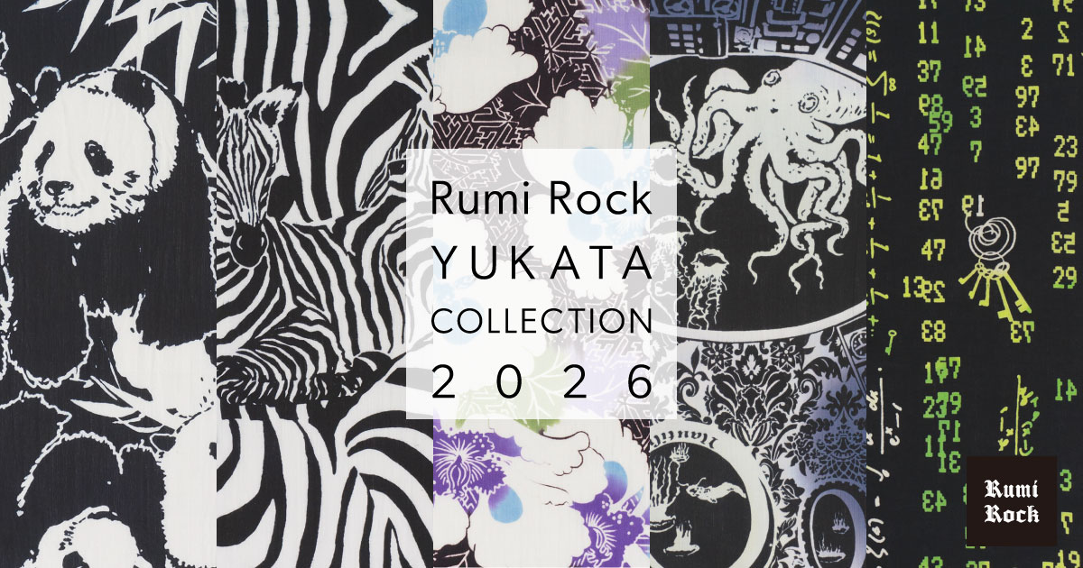Rumi Rock 新作ゆかた✨2026年3月13日(金) 午後8:00〜 販売スタート✨