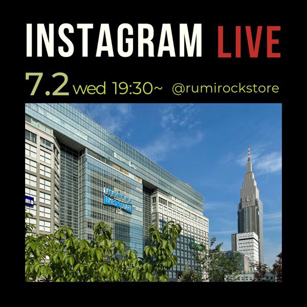 ✨インスタライブ📺✨新宿タカシマヤ✦ニッポンID 7/2(Wed.)午後7時30分頃より