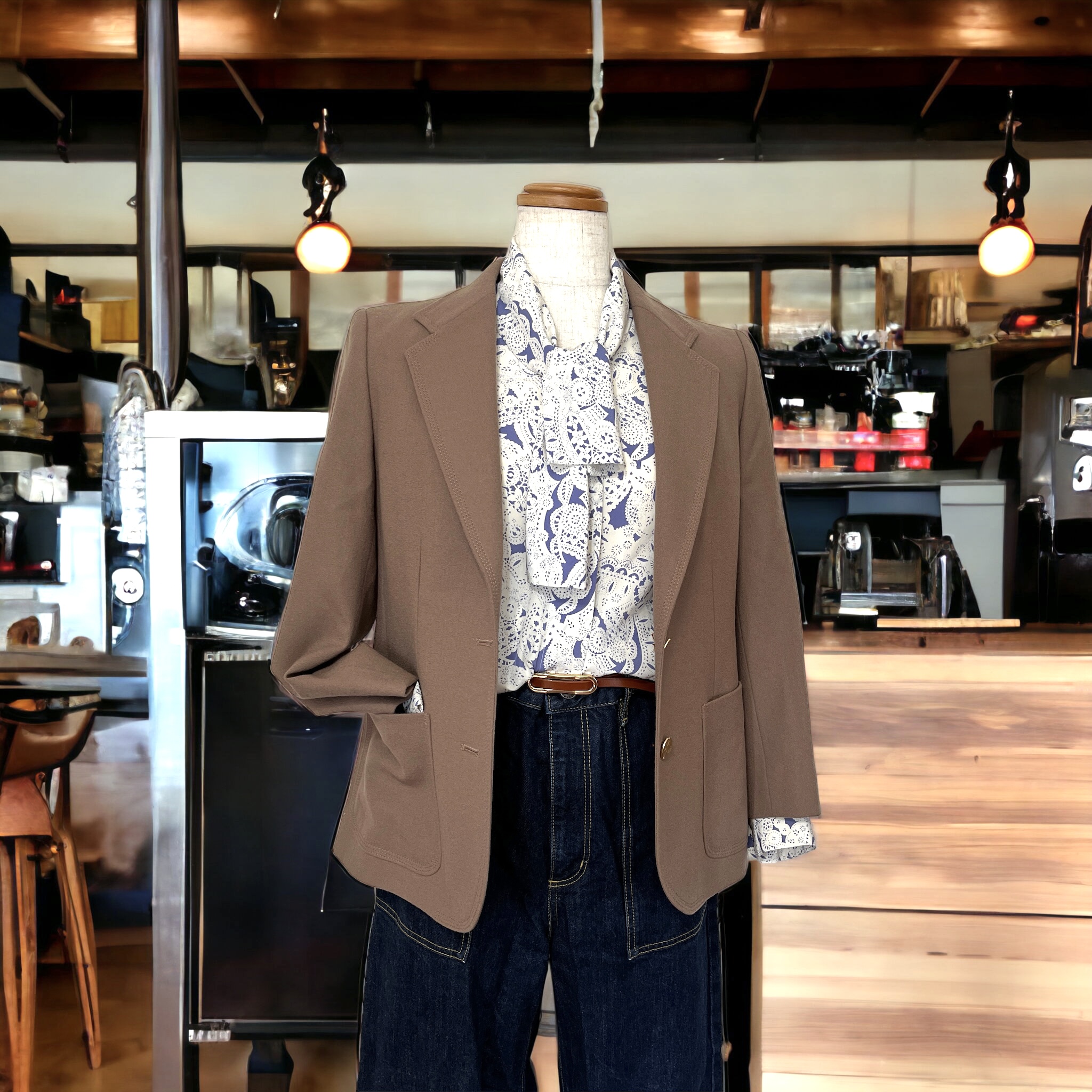 妄想コーデ♡カフェへ