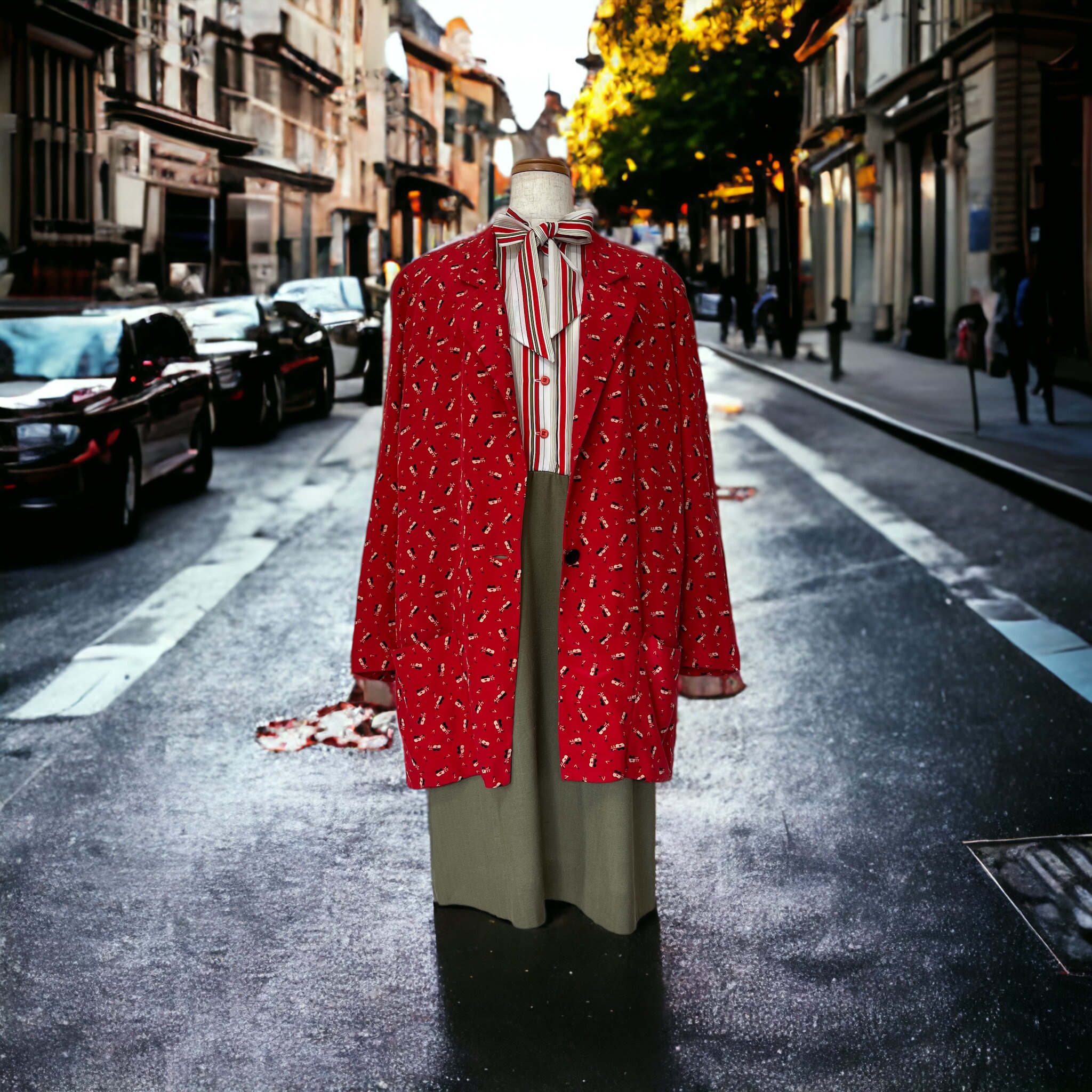 妄想コーデ♡ヨーロッパの街角をゆく