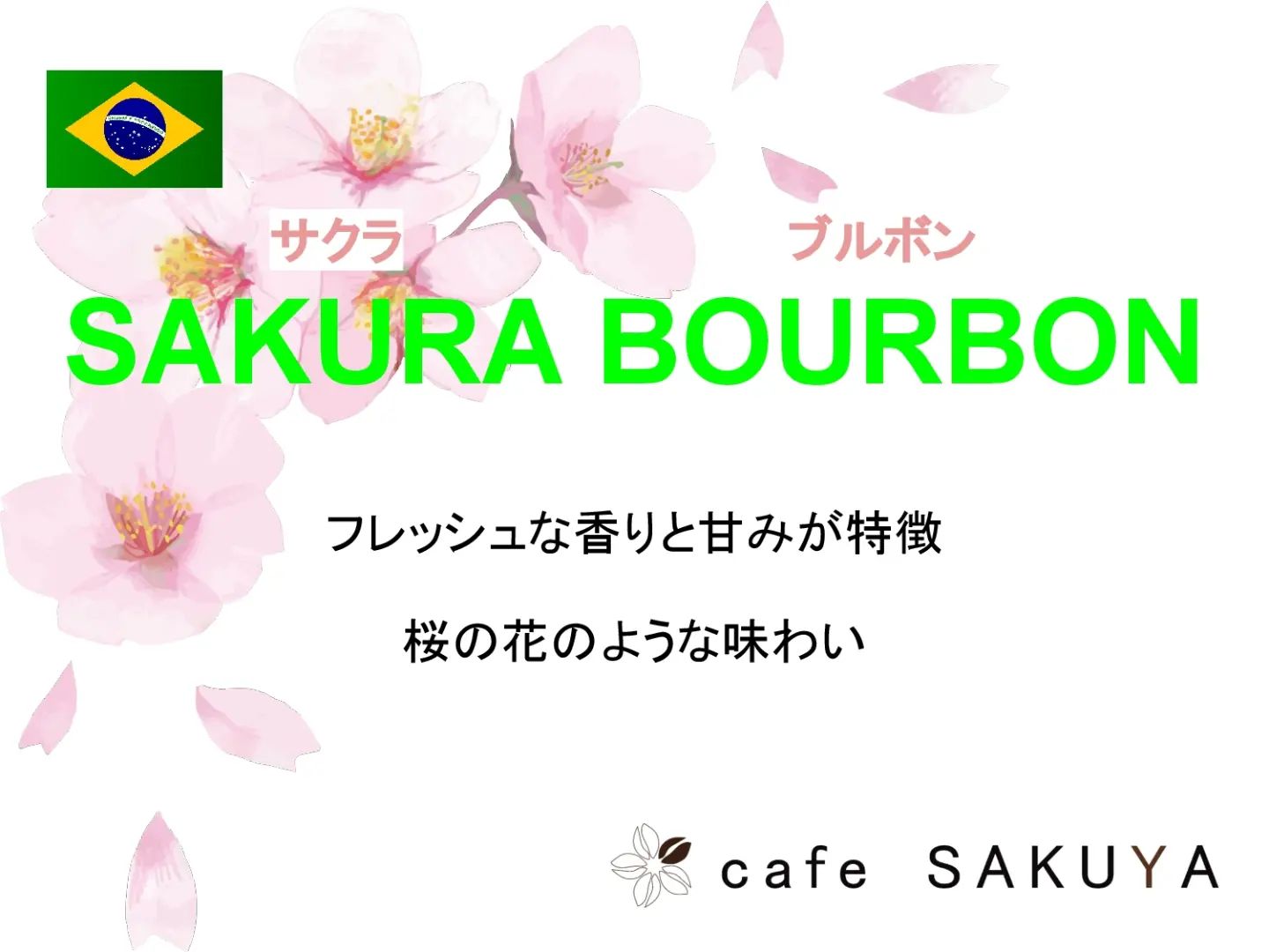 【新発売】ブラジル サクラブルボン