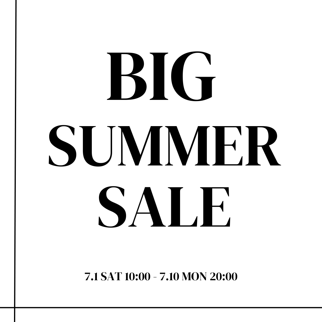 big summer sale!