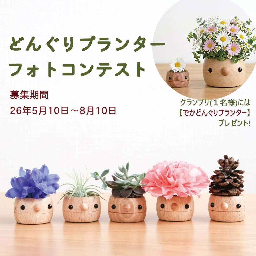 どんぐりプランター フォトコンテスト開催！