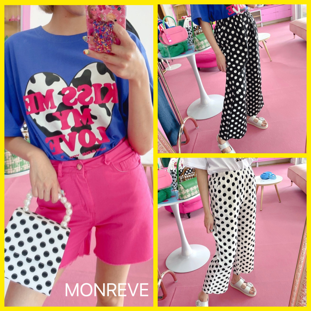 MONREVE🩷新作アイテムUPしました👗🩷