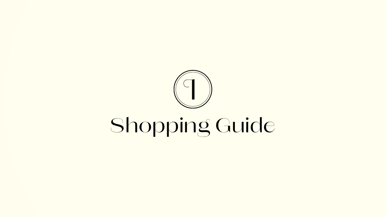 Shopping Guide