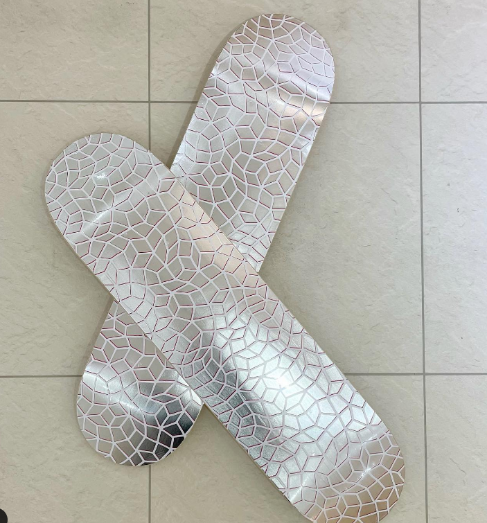 草間彌生×MoMA  INFINITY NETS スケートボード 3枚セット