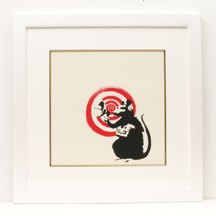バンクシー「Rader Rat」