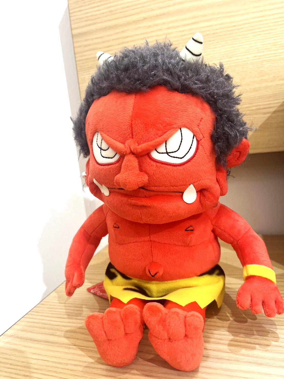 鬼のぬいぐるみ♪