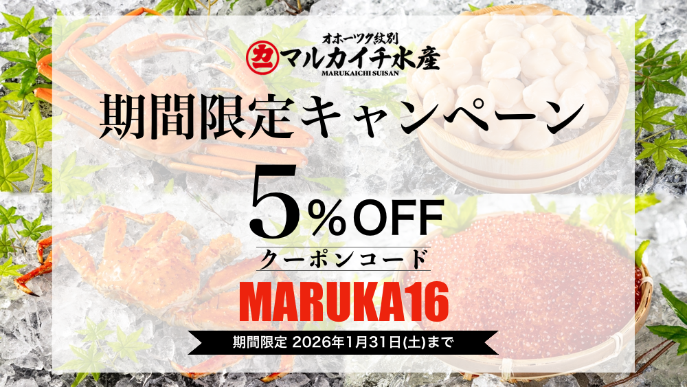 【先着1,000名様限定】期間限定 5%OFF キャンペーン