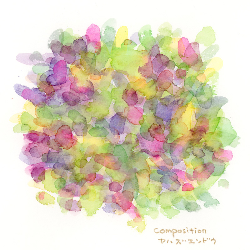 色彩スケッチ-ヤハズエンドウ