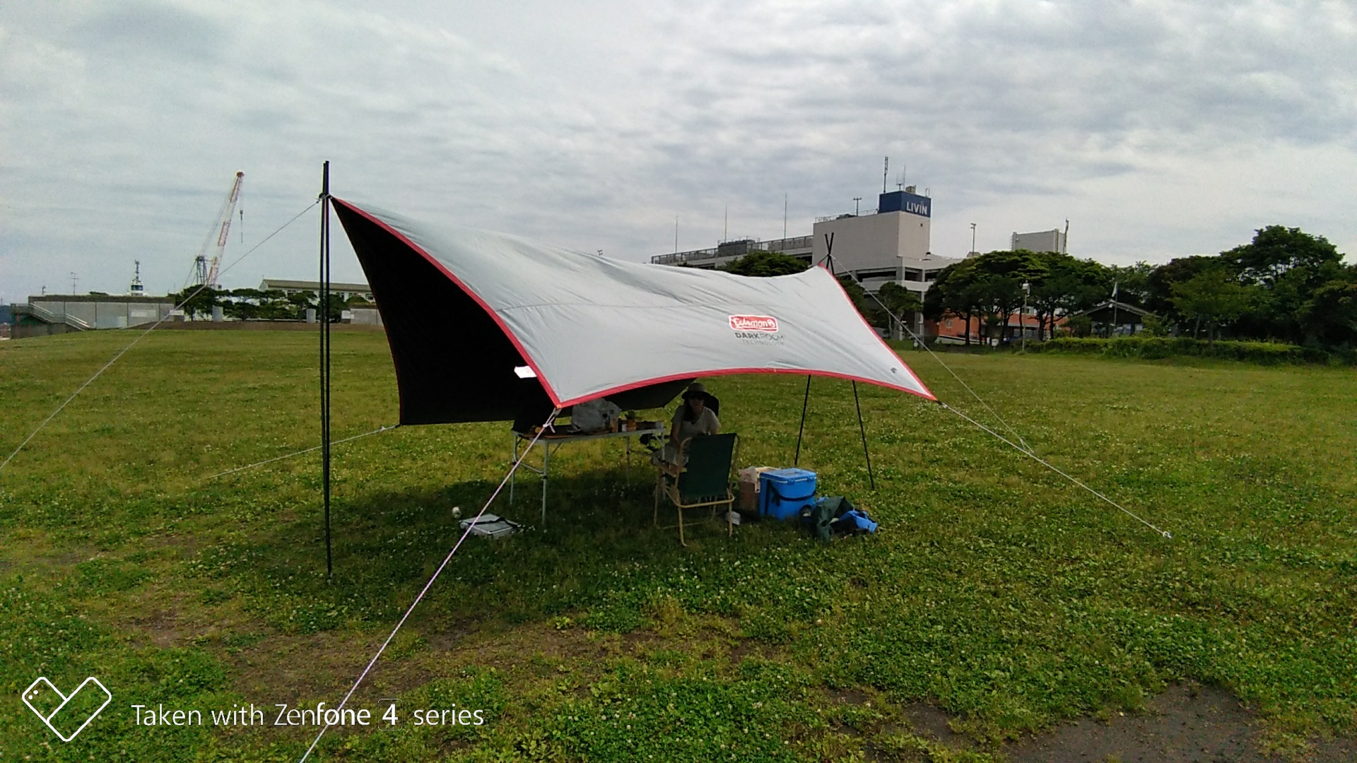 うみかぜ公園でバーベキュー