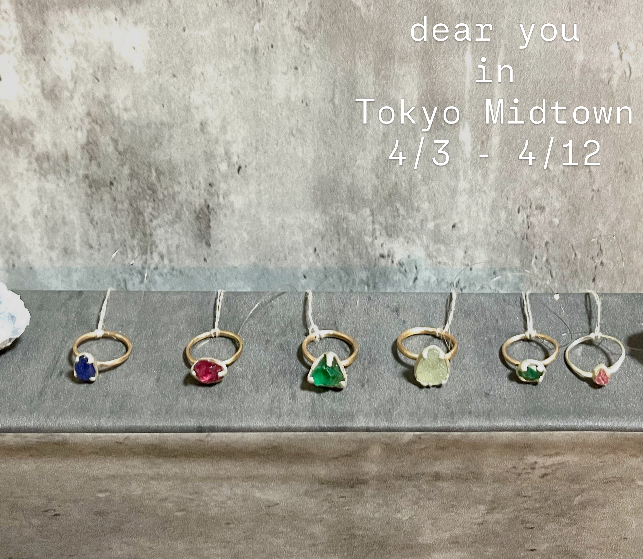 dear you in Tokyo Midtown！
