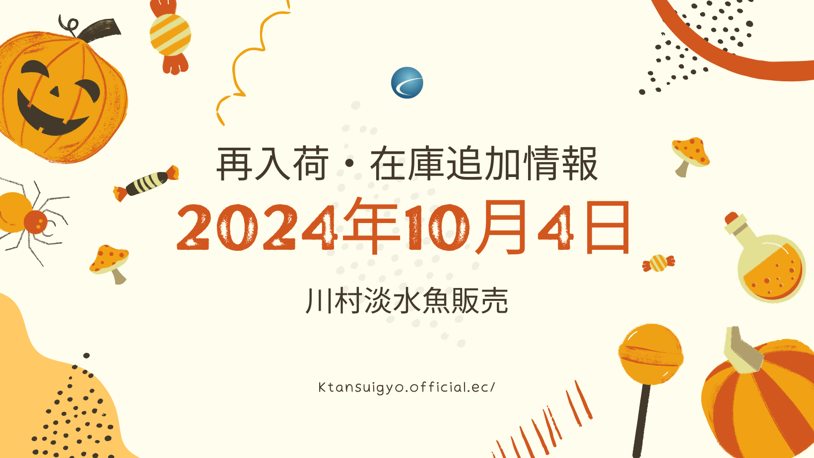 【再入荷・生体】2024年10月4日