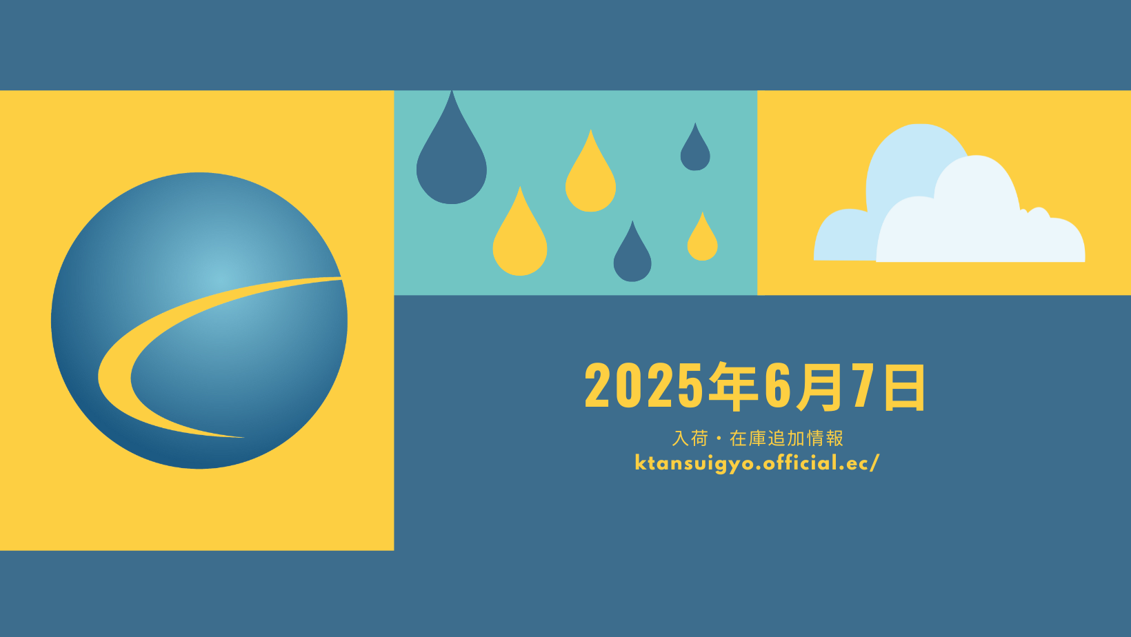 【再入荷・生体】2025年6月7日