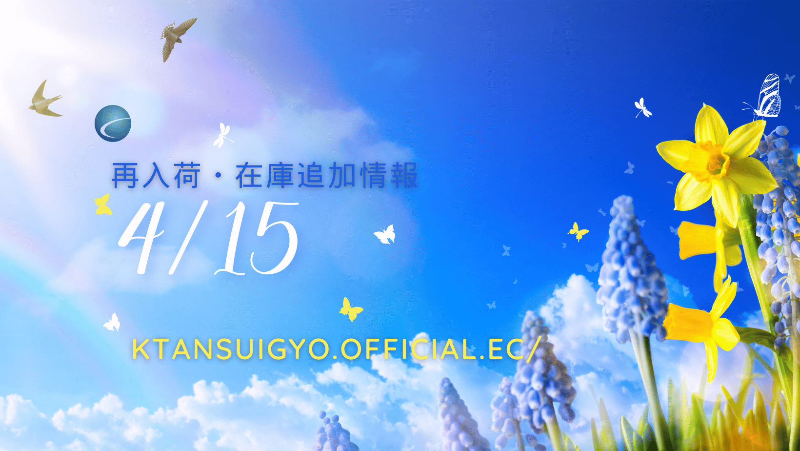 【再入荷・生体】2025年4月15日