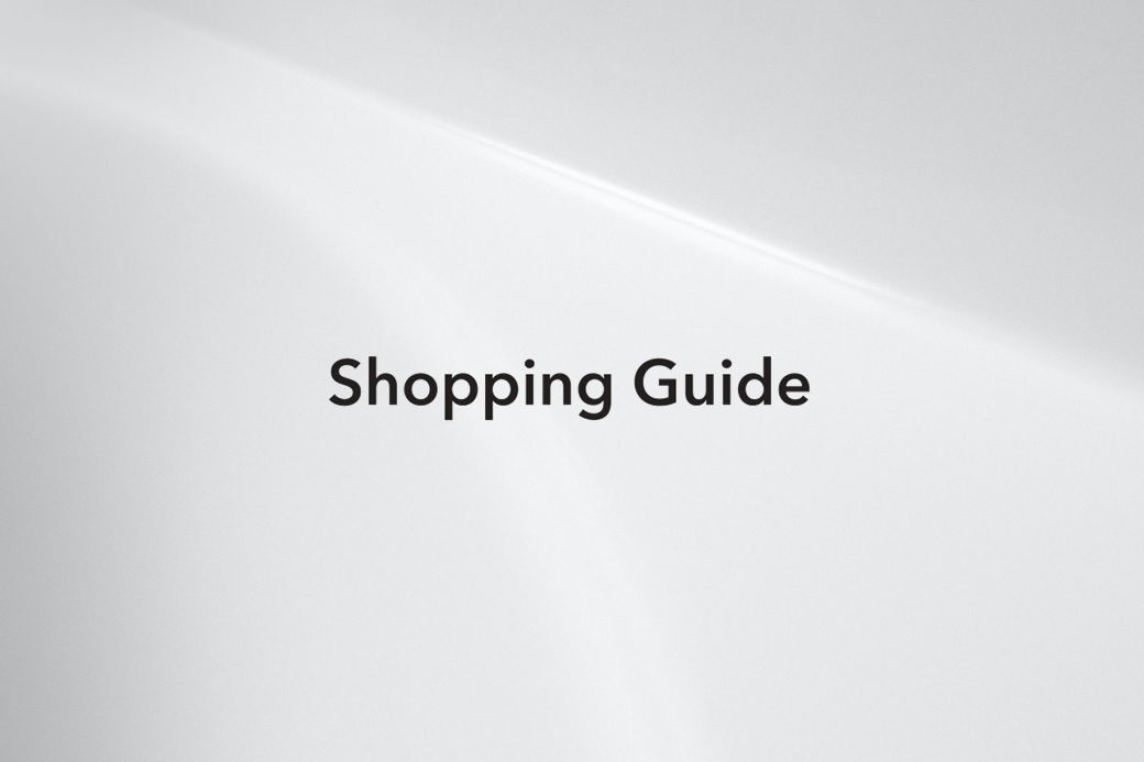 Shopping Guide