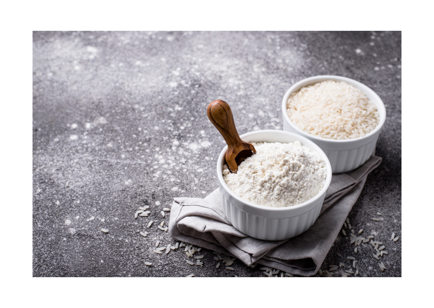 自然栽培米米粉2