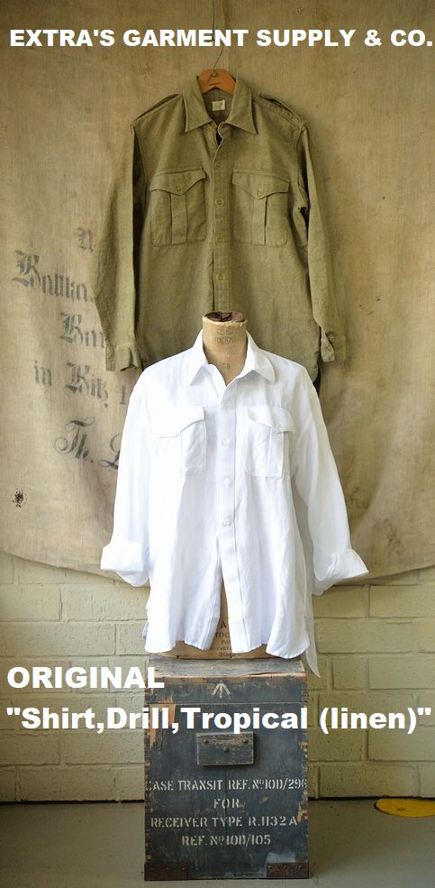 ORIGINAL "Shirt, Drill, Tropical (linen)"