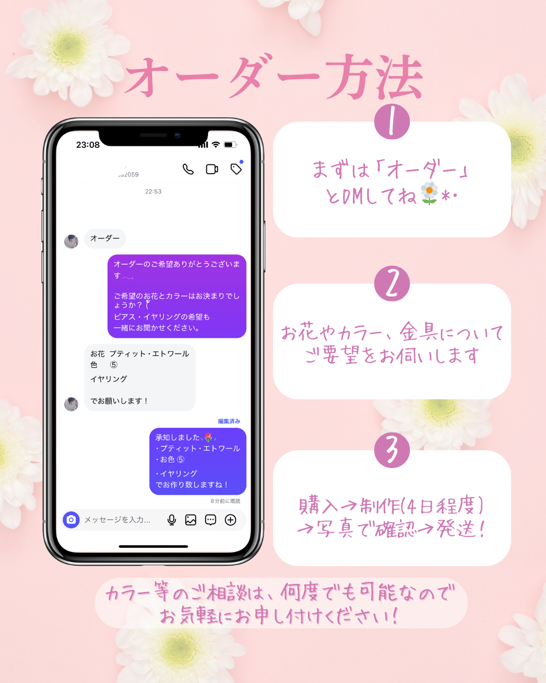 カラーオーダーについて