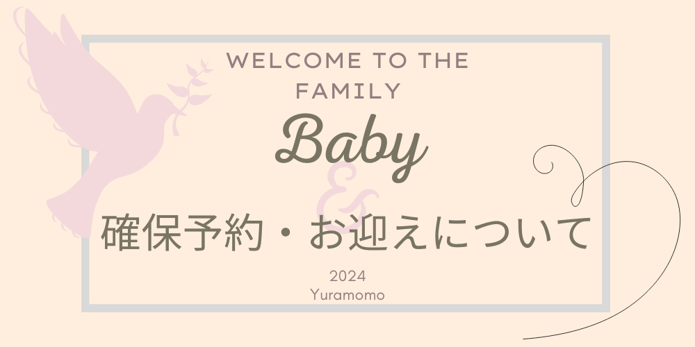 【重要】確保予約・お迎えについて