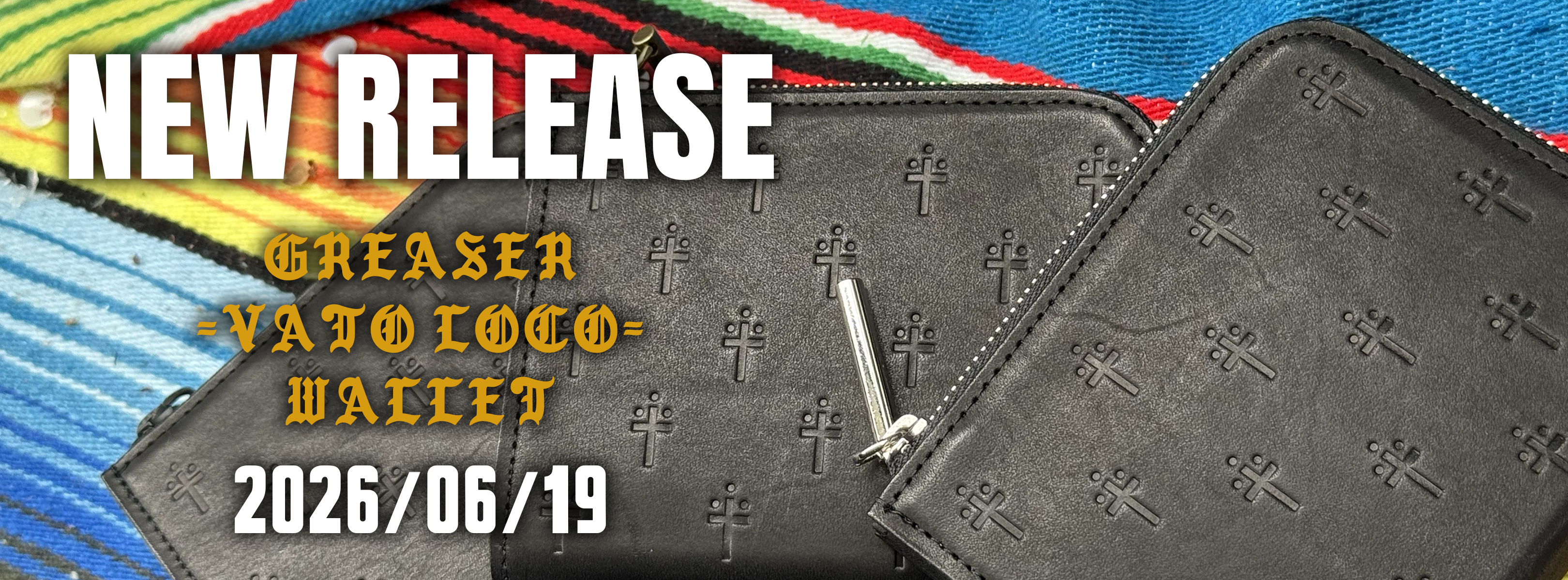 GREASER レザーウォレット 【6月19日(金)20時 新発売】