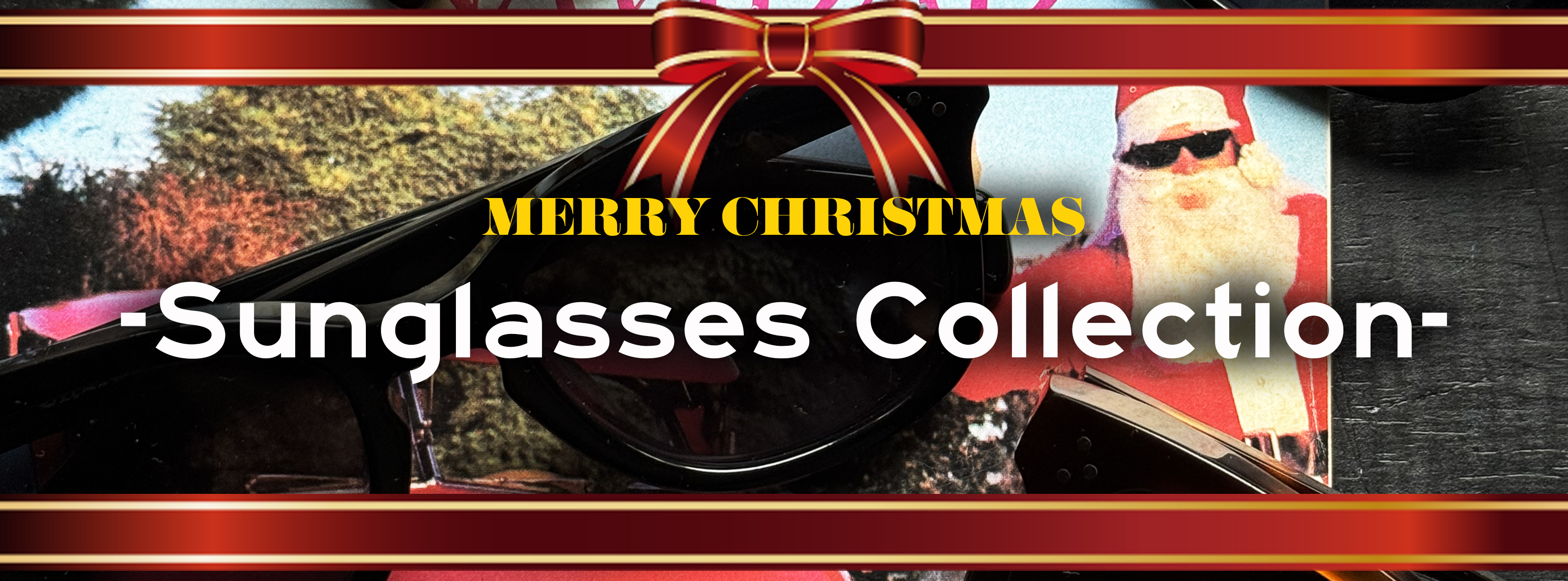 "MERRY CHRISTMAS"  -Sunglasses Collection 2025-