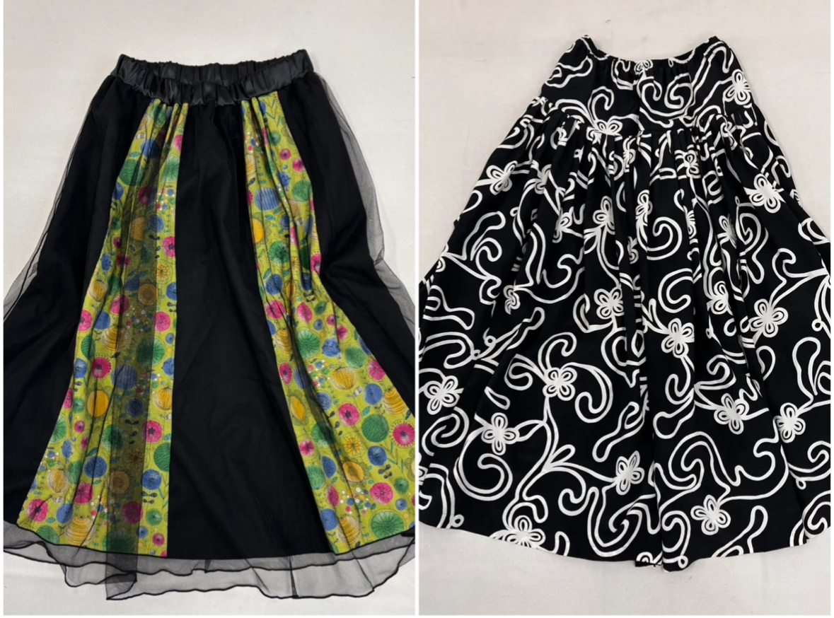 モダンなスカート 大人可愛いチュールスカート入荷