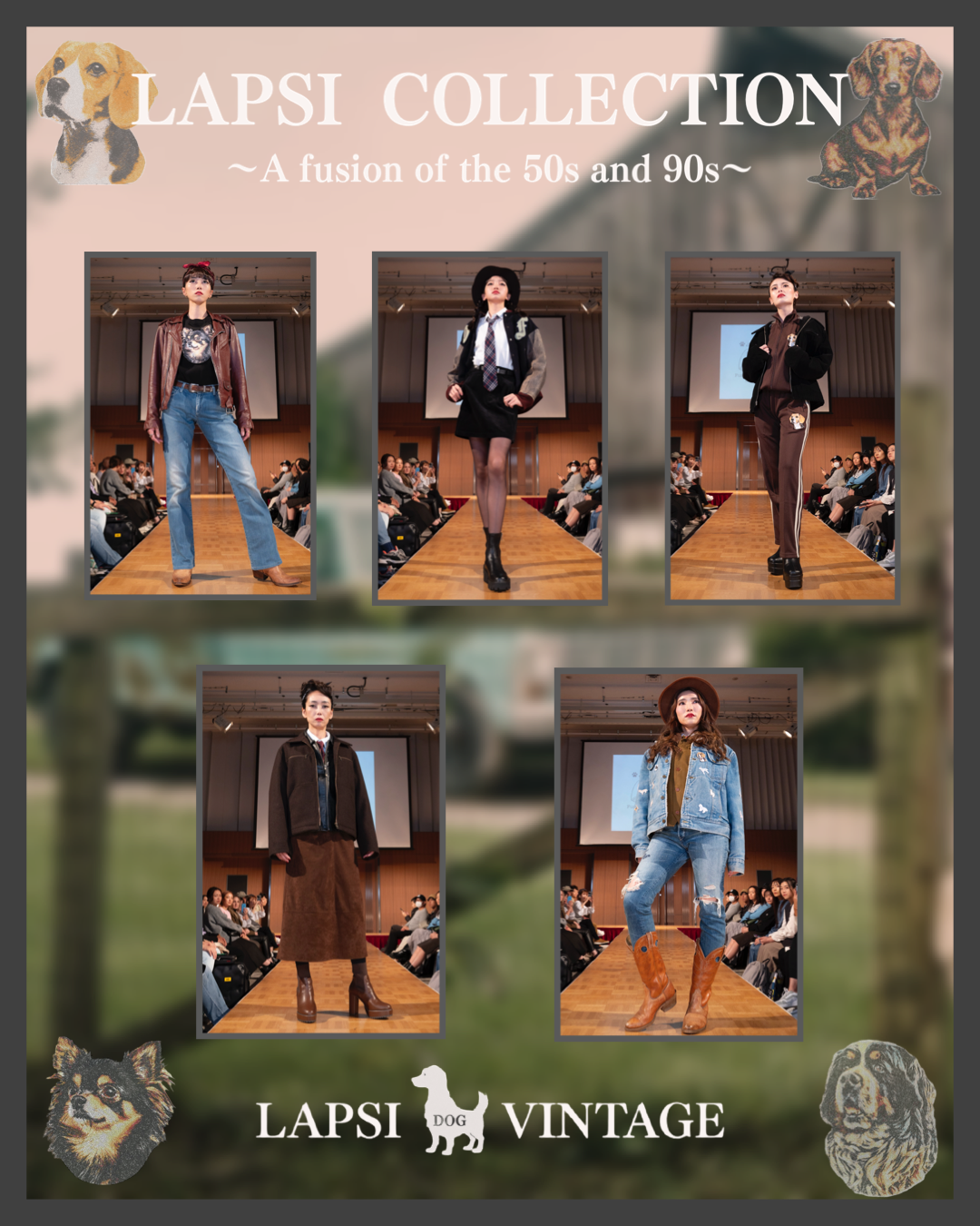 LAPSI Collection 【A fusion of the 50s and 90s】