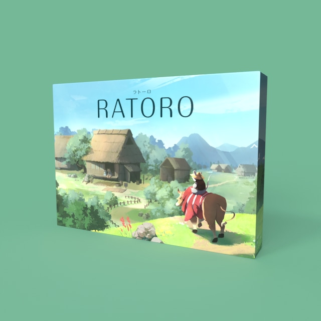 『RATORO ラトーロ』英語 説明書 English Rulebook