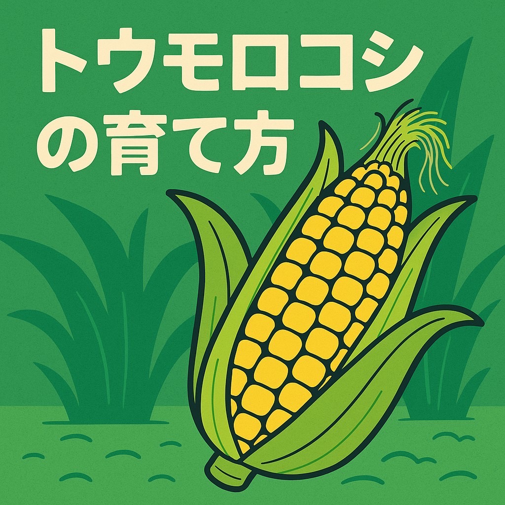 第8回　トウモロコシの育て方
