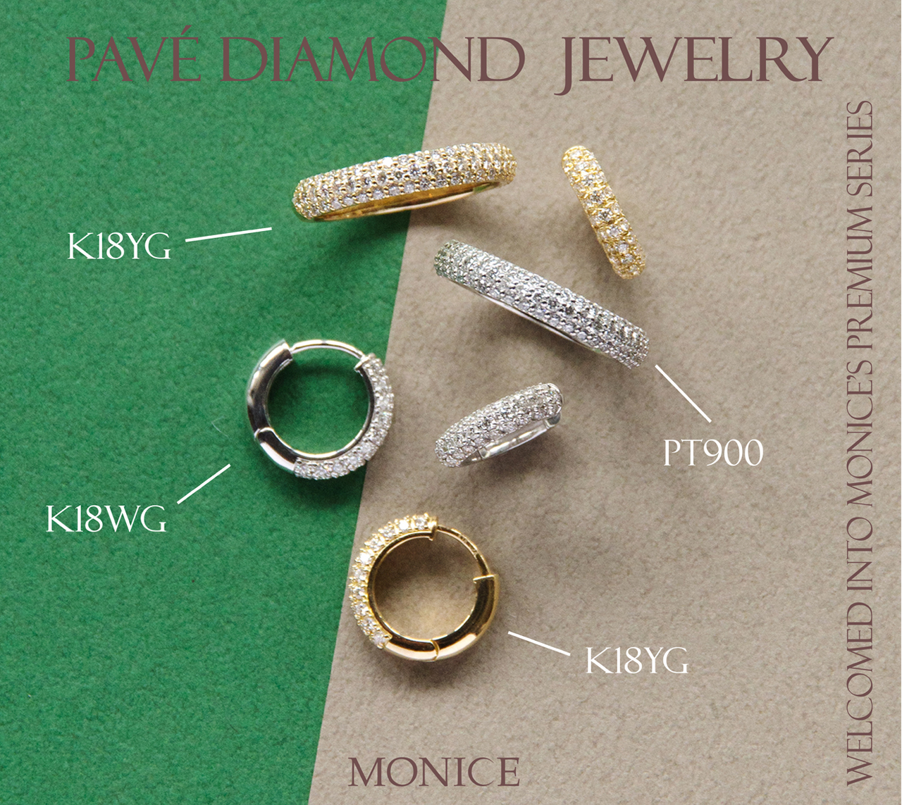 ダイヤの輝きを操る ― パヴェの物語と新作ジュエリーのご紹介