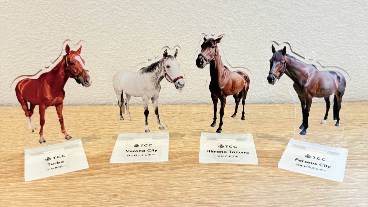 アクリルスタンドキーホルダーに新商品追加です！