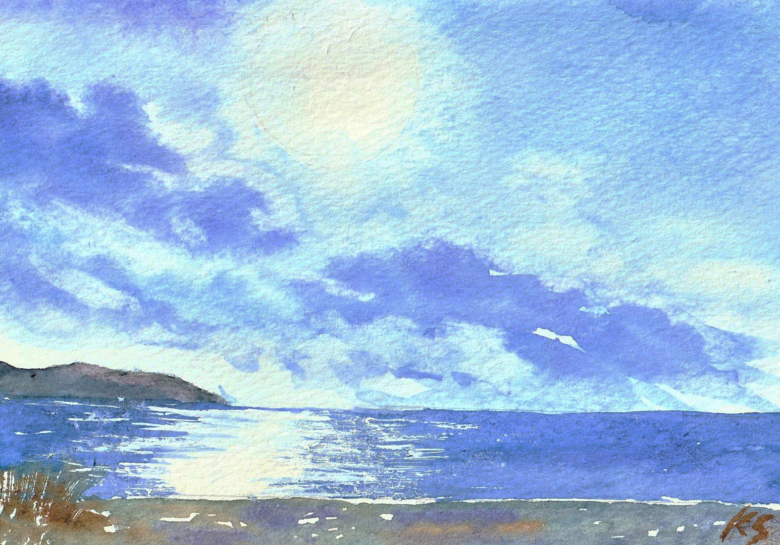 光の海原