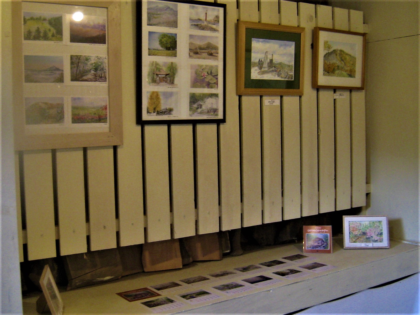 山奥のギャラリー