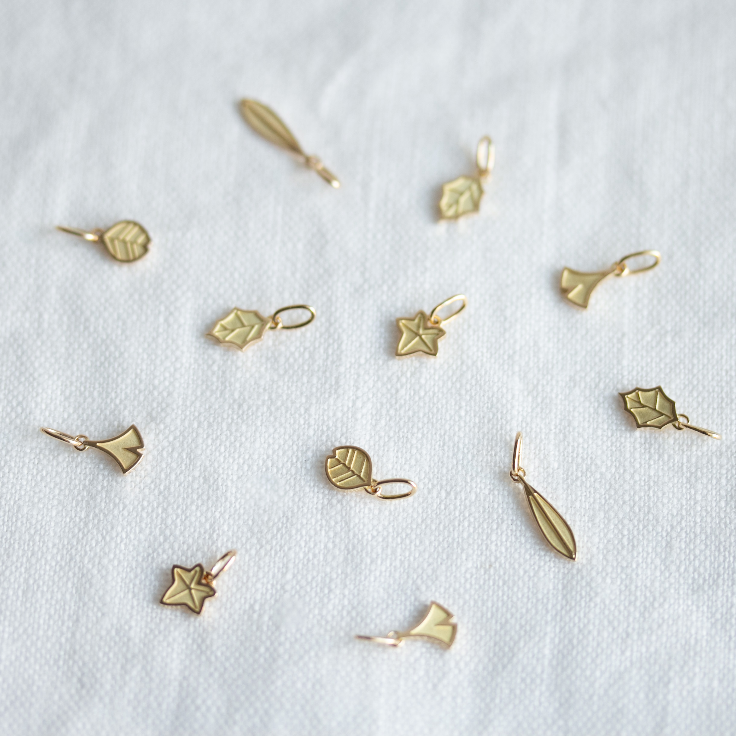 「Tiny Gold」シリーズ  K18チャームのご紹介