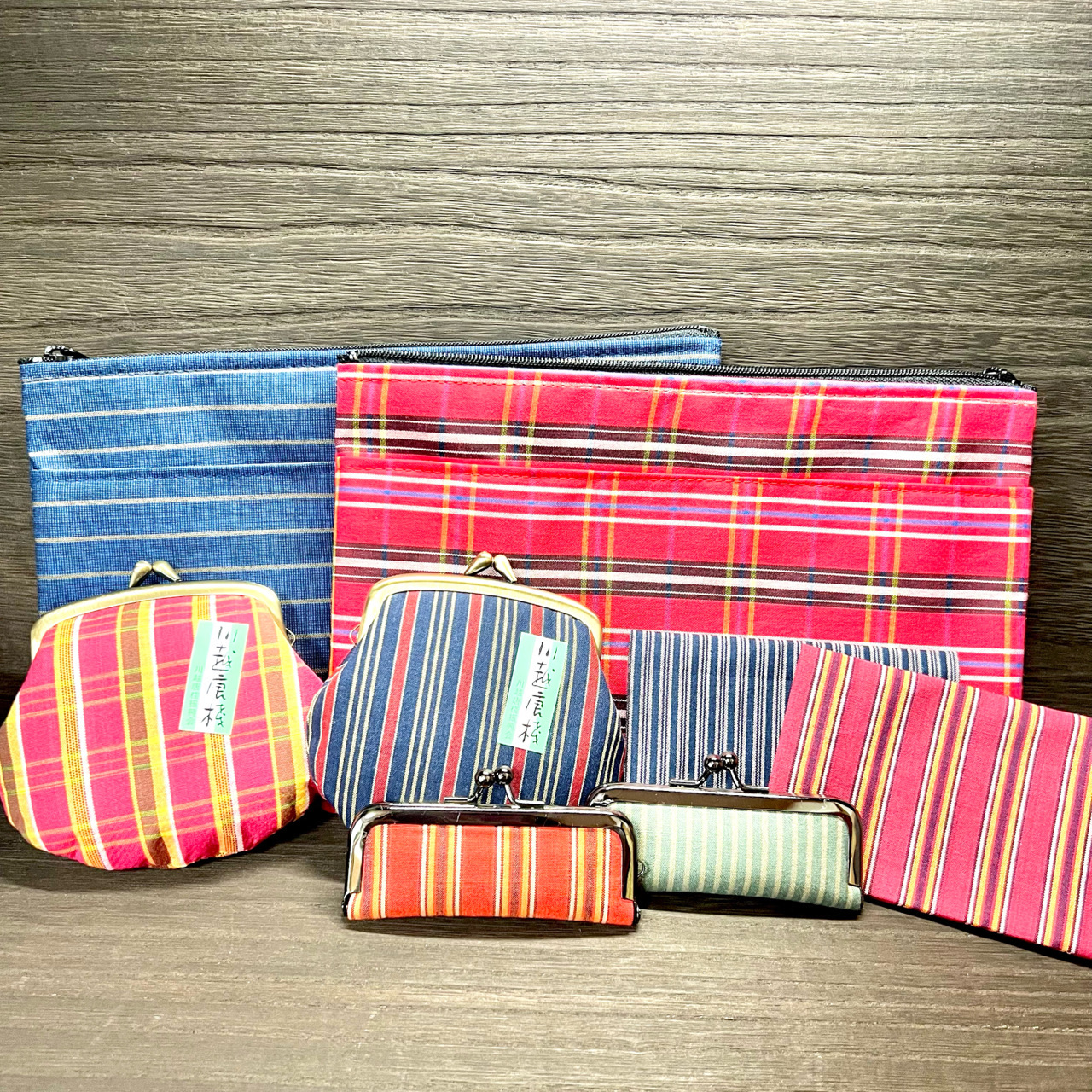 「川越唐桟小物」の販売を開始しました👛✨