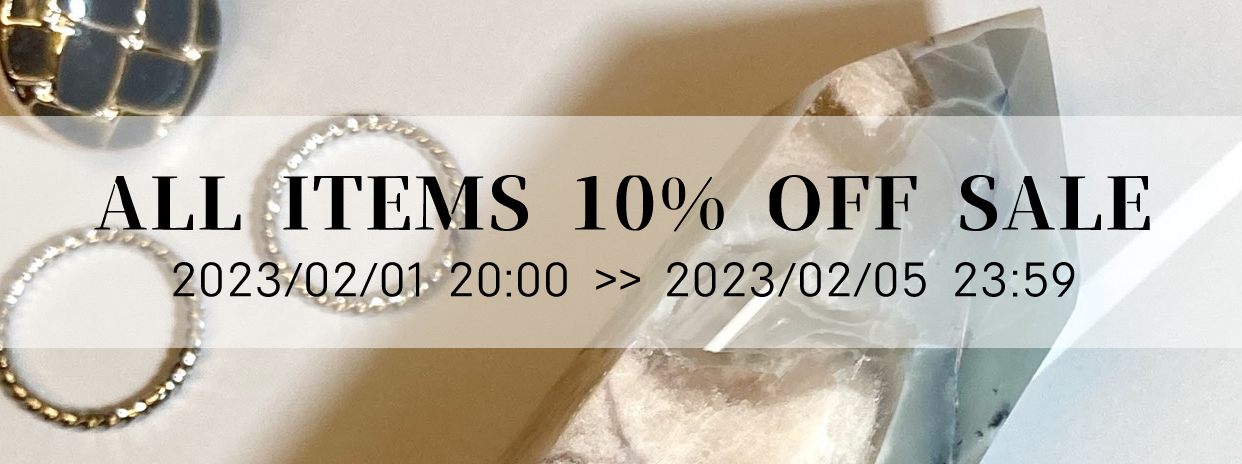 【5日間限定】全品10％OFFセール！ 02/01 20:00 ～ 02/05 23:59