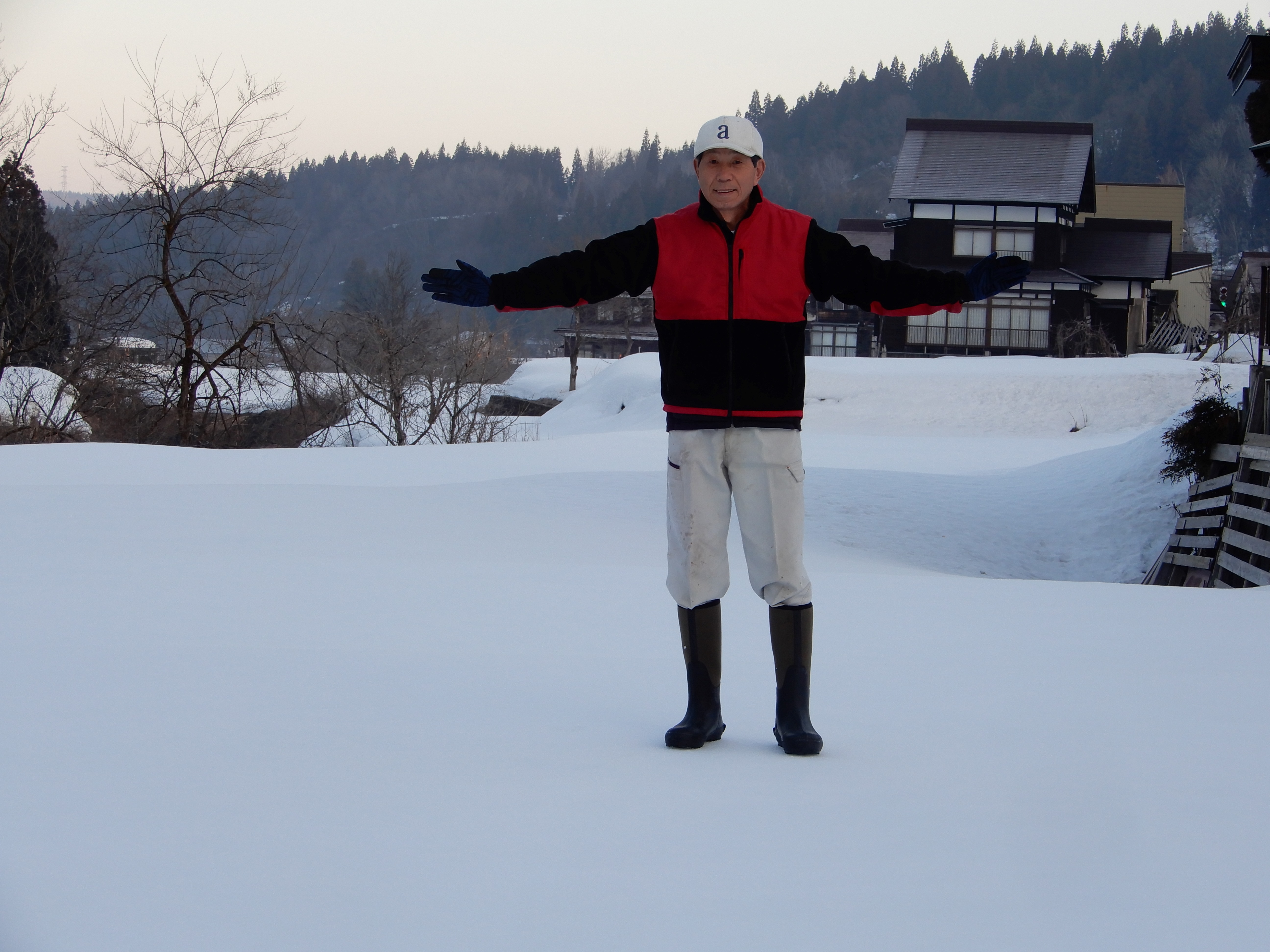 【農家さん取材レポ】田んぼはまだ雪の下❄