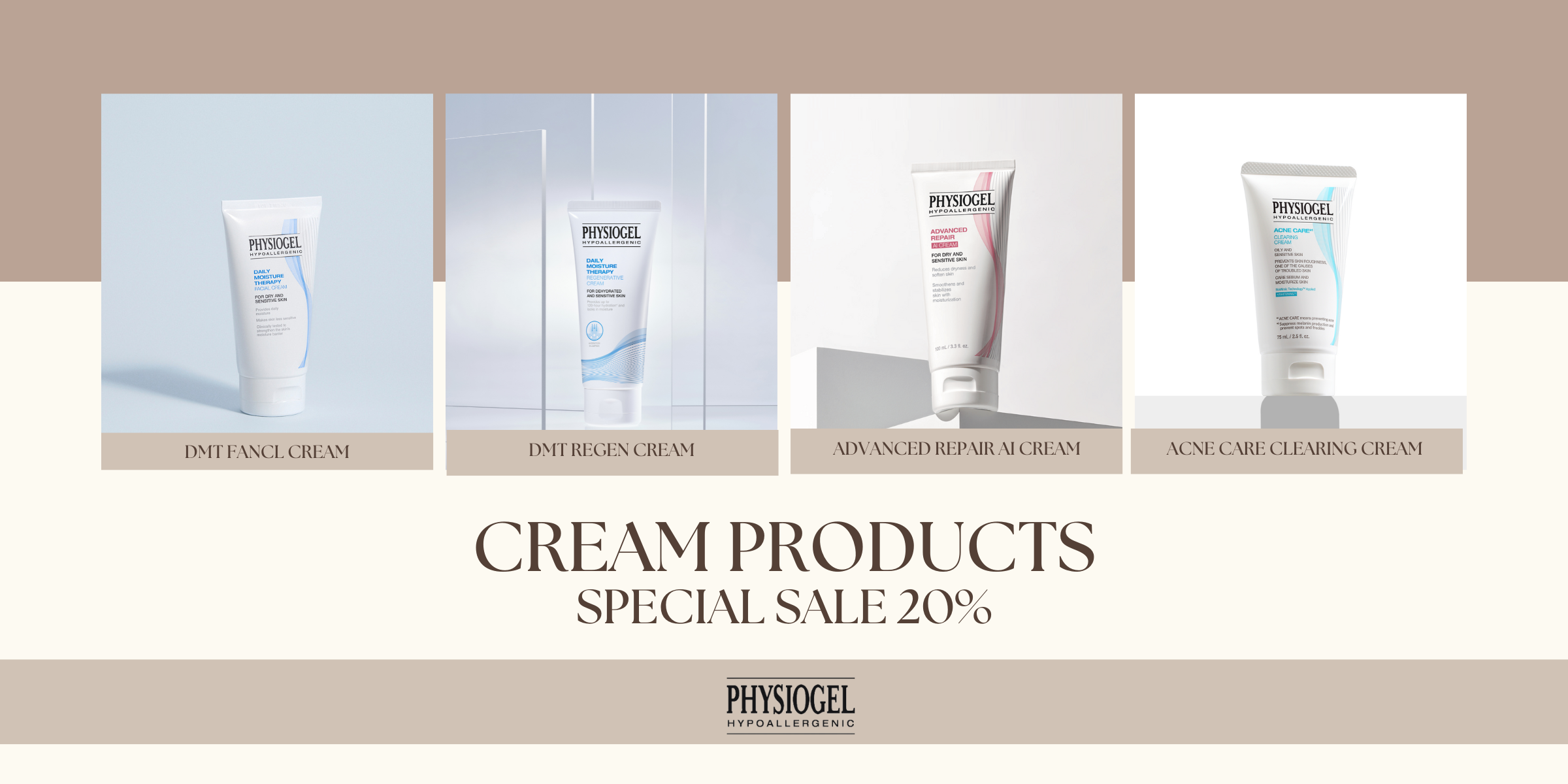 【終了】クリーム祭開催！20%OFF