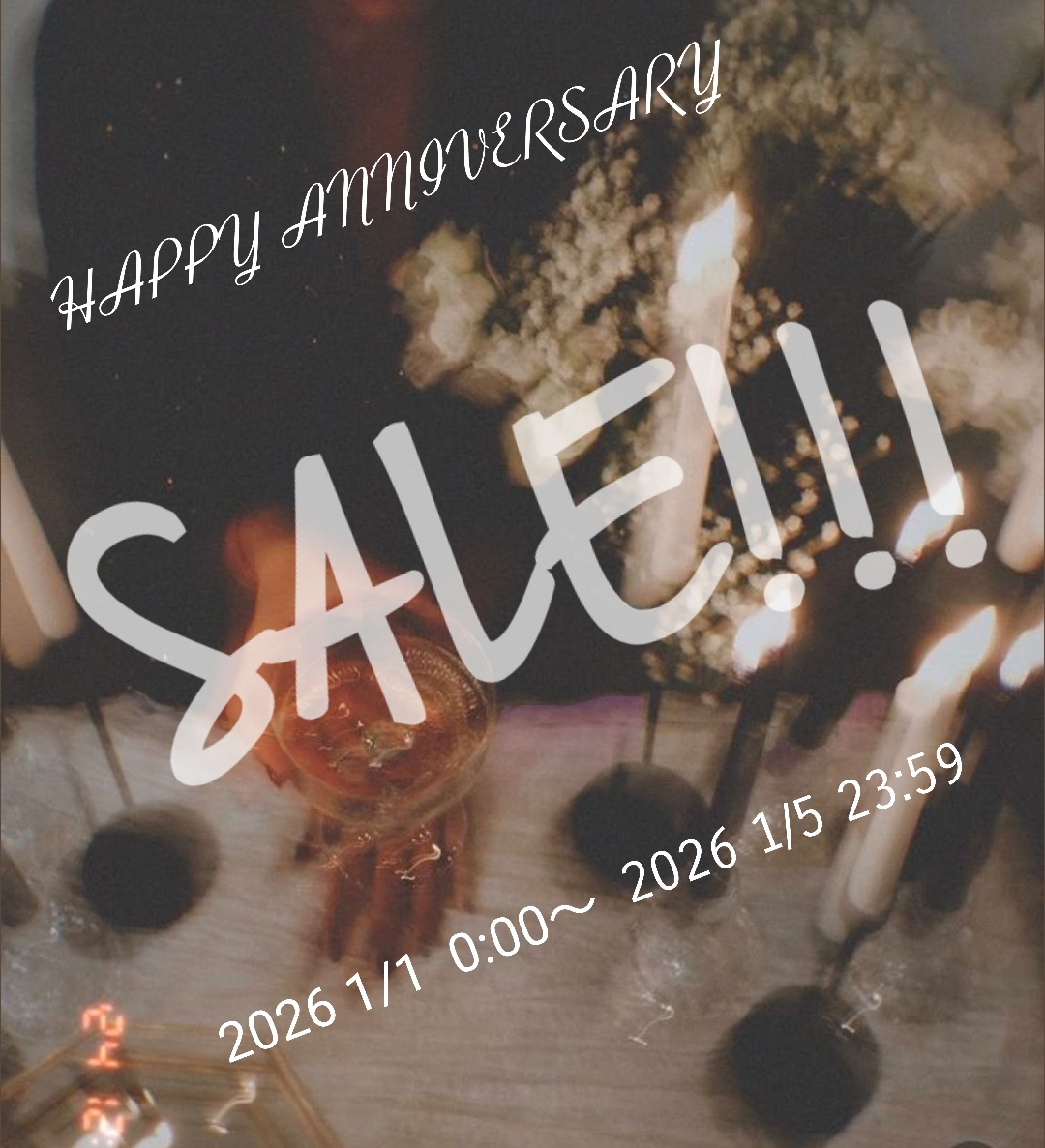 ANNIVERSARY!!!初売りSALE!!!