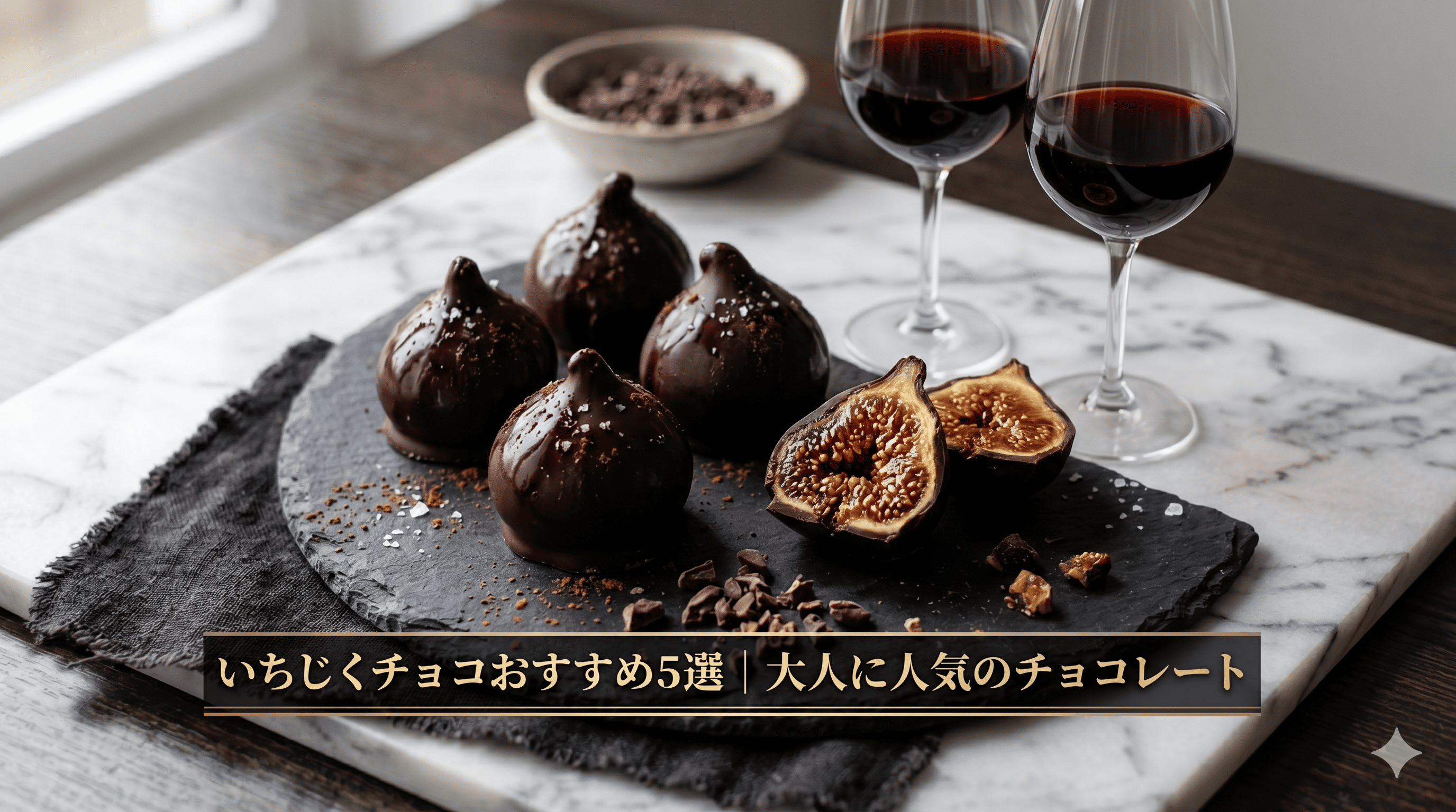 いちじくチョコおすすめ5選|大人に人気のチョコレート