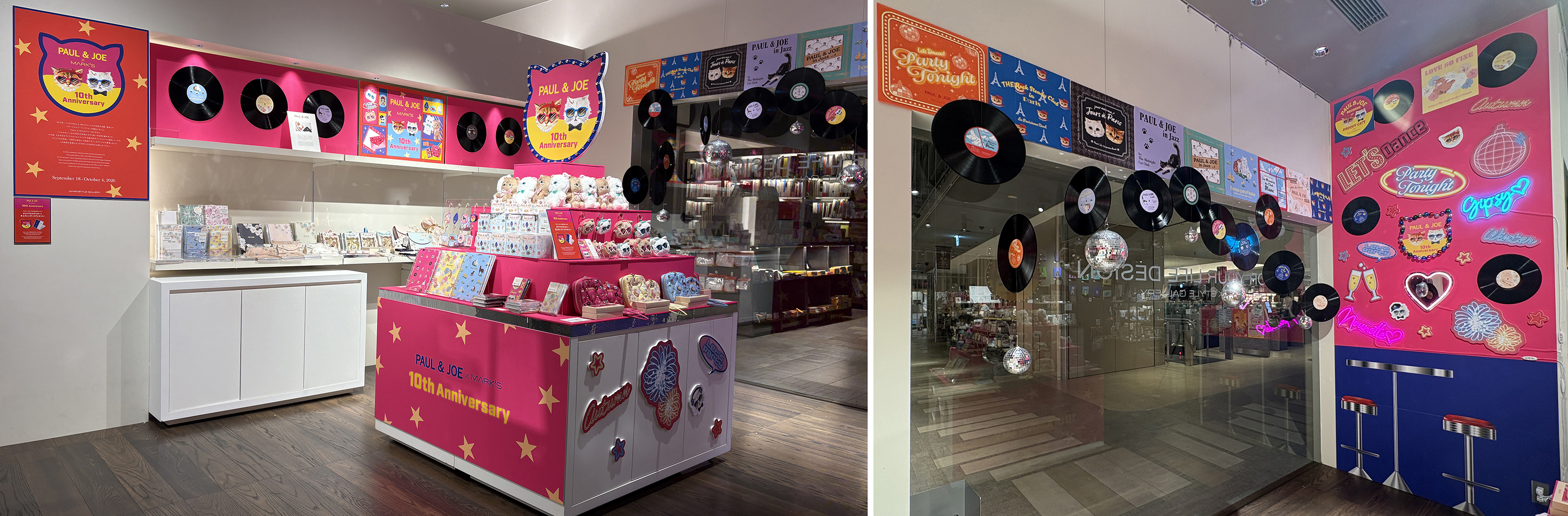 【 PAUL & JOE 10th Anniversary 】POP-UP 開催中!
