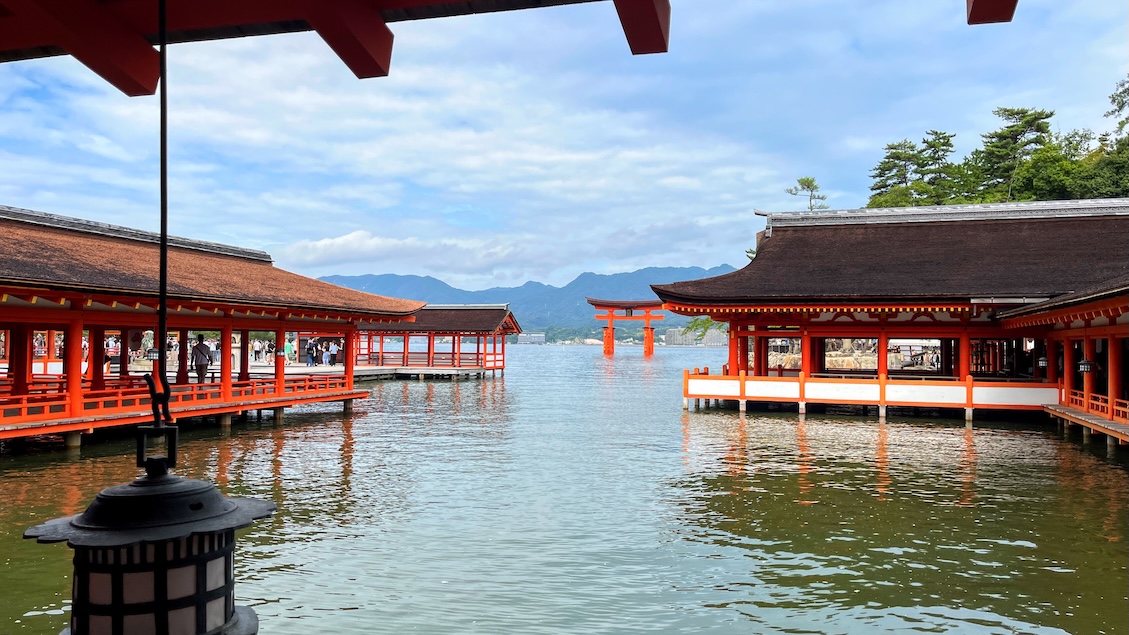 廣島宮島へ行きました。