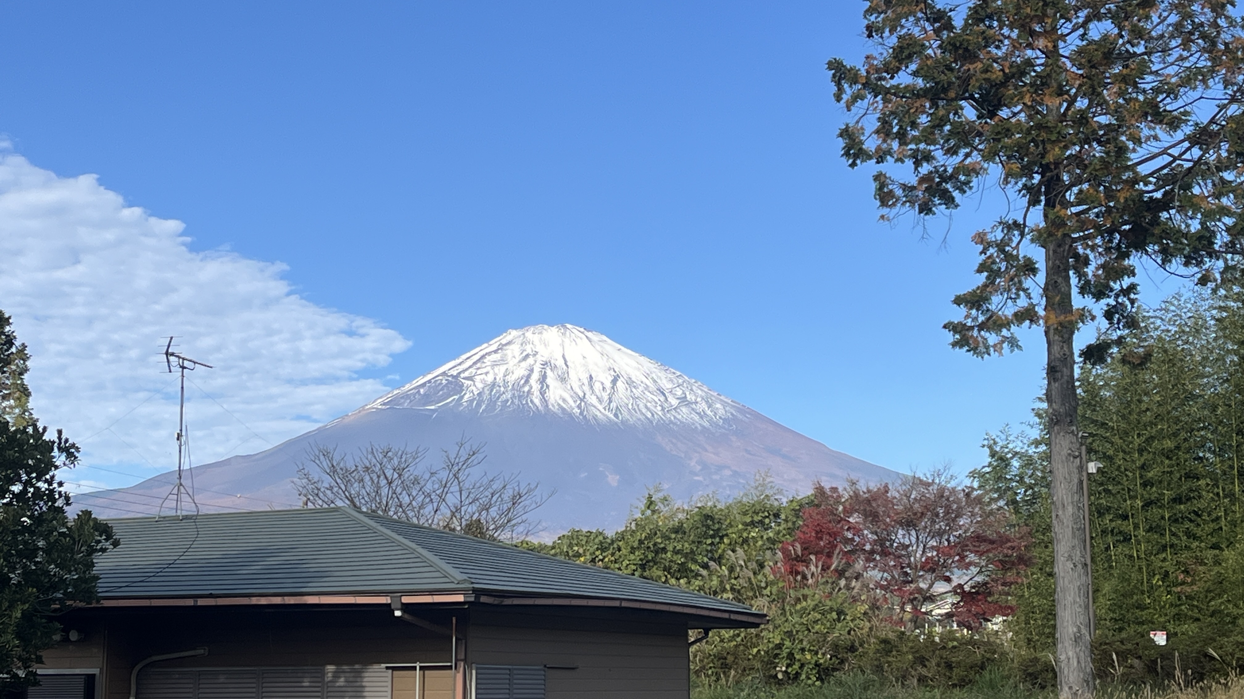 山中湖山梨へ旅の途中⛰️