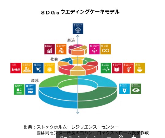 私たちのSDGs【その２】SDGsウェディングケーキ①政治学者　岩渕美智子