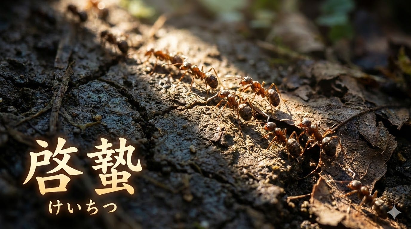 【二十四節気コラム】〜啓蟄〜