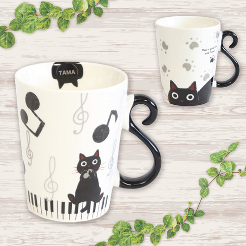 ＼人気／モノたまシリーズのマグカップに、音符とたまちゃんのデザインが仲間入り♪