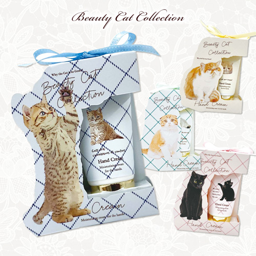 ギフトに最適！パッケージも可愛い♡猫デザインのハンドクリームが入荷しました♪